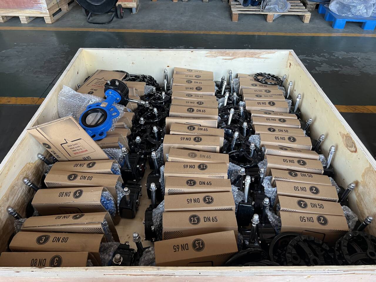 En batch af produkter fra Zhongguan -ventilen er blevet eksporteret i udlandet!