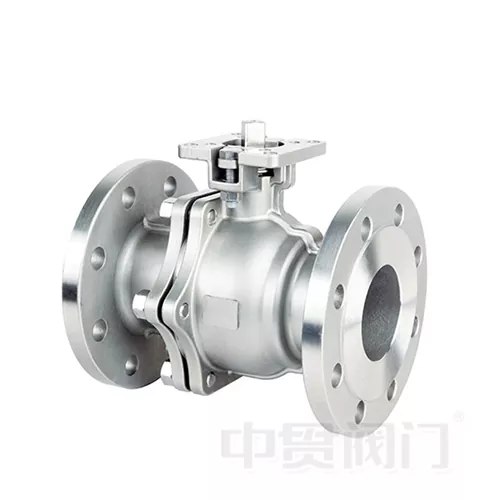 ASME Standard Flange High Platform Rustfrit stålkugleventil